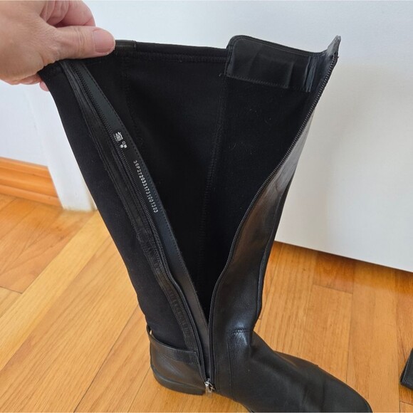 Ecco tall boots woman's size 6 Black Winter - Picture 12 of 12
